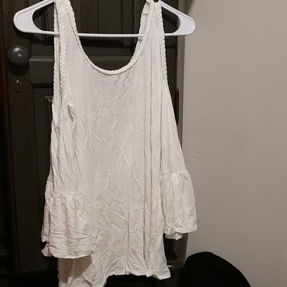 White gypsy top